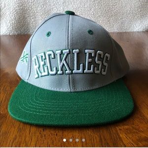 YOUNG & RECKLESS logo snapback hat